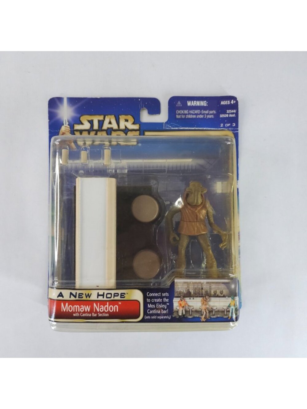 Star Wars Momaw Nadon Mos Eisley Cantina Bar Figure A New Hope Hasbro 2002